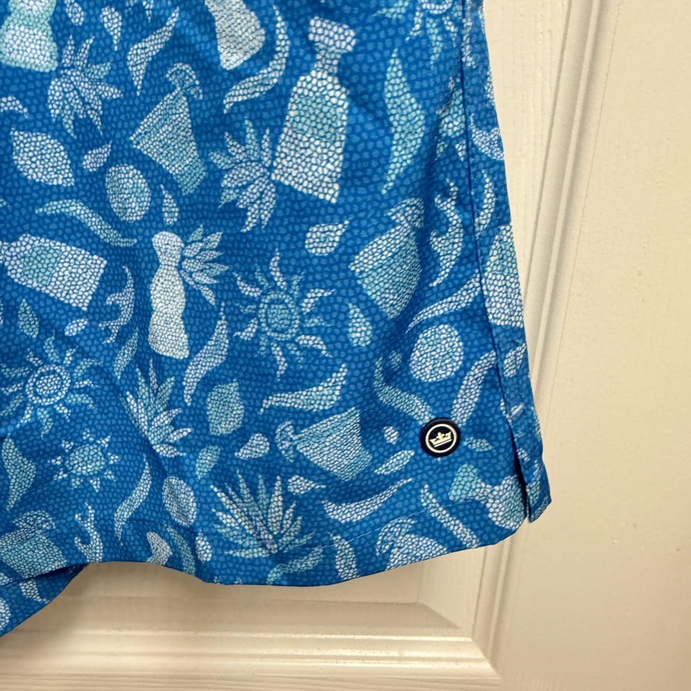 New Peter Millar Mosaic Swim Trunks - Picture 3 of 12